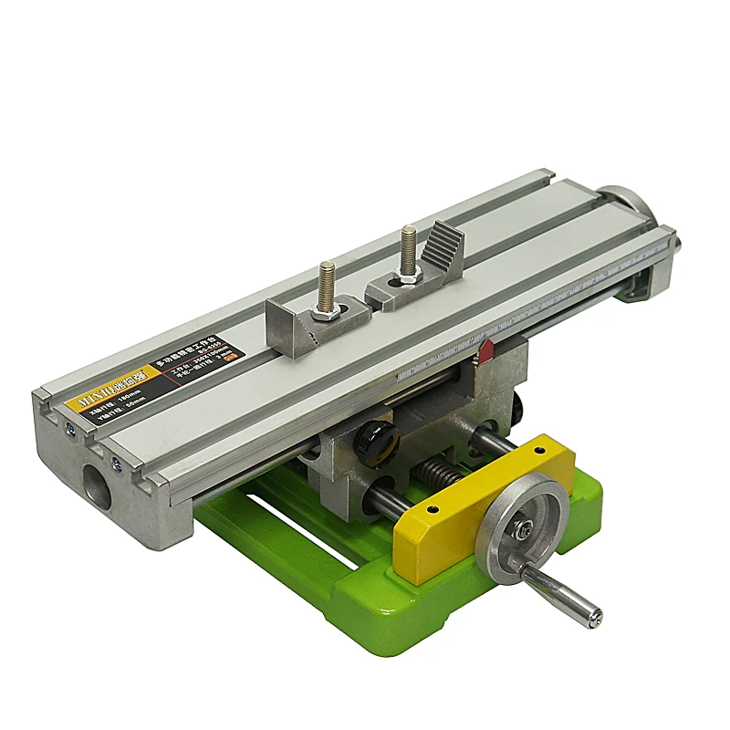 Miniature precision LY6350 multifunction Milling Machine Bench drill Vise Fixture worktable X Y-axis adjustment Coordinate table |