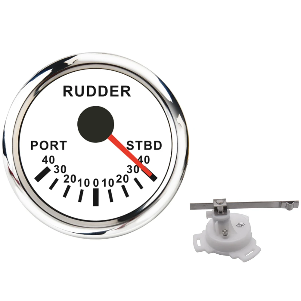 Boot Ruderwinkelanzeige Ruderwinkel Anzeige Navigation Edelstahl mit Sensor 