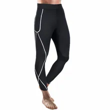 Мужская Горячая сауна для похудения Брюки для похудения неопреновое утягивающее белье для тяжелых тренировок Капри Леггинсы мужское трико нижнее белье костюм для сауны