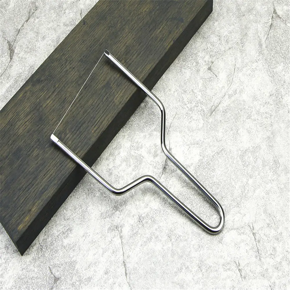 1 PCS Stainless Steel Handheld Butter Cutter Cheese Slicer Kitchen Cheese Tools Cutting Board