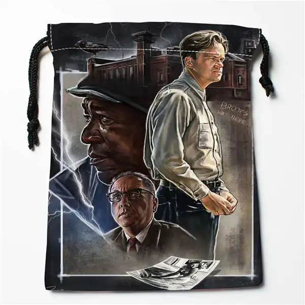 Bags Пользовательские печати-Shawshank сумки для покупок на шнурках дорожный мешочек для хранения плавать Пешие прогулки игрушка сумка унисекс мульти Size18-12-05-10 - Цвет: Bags