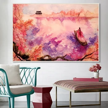 

Home Corridor Decorative Painting Paint by Number Art Painting by Numbers Hand-painted Beautiful Ancient Character One Piece