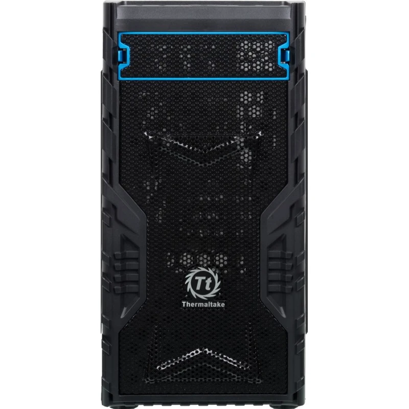 Корпус Thermaltake Versa H13 черный без БП mATX 4x120mm 1xUSB2.0 1xUSB3.0 audio bott PSU