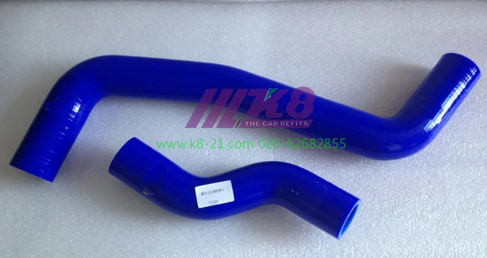 

Silicone Radiator Hose For COROLLA LEVIN/SPRINTER/BZ AE101G/AE111 4A-GE 20V (2PCS)RED/BLUE/BLACK