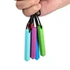 Baby Teether Sensory Chew Necklace Robot Dinosaur Silicone Teether for Teething Autism Biting Chewing Baby Care Pacifier Pendant 3
