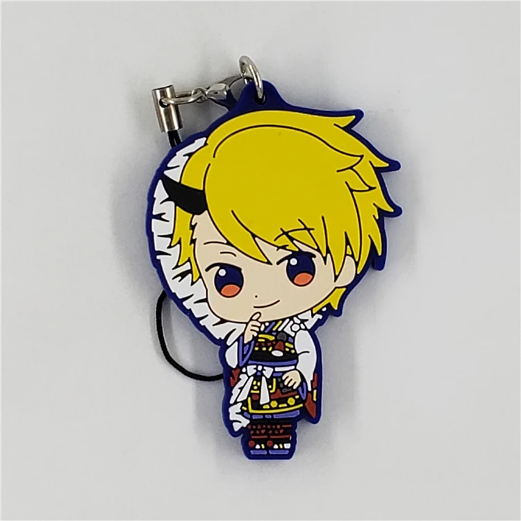 THE IDOLM@STER SideM S.E.M Beit Jupiter Anime Keychain Rubber Strap Charm CatEar 