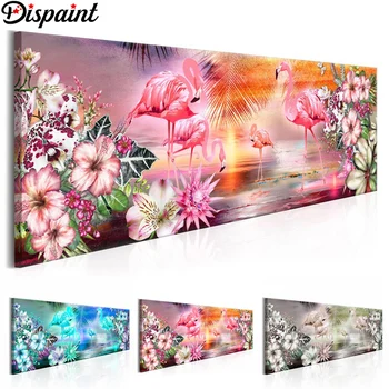 

Dispaint DIY Diamond Painting "Flower flaming" Full Drill Square Round Diamond Embroidery 5D Cross Stitch Decoration Home A27520