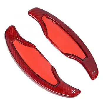 

Steering Wheel Carbon Fiber Paddle Shifter Extension Fit for Cadillac ATS 14-17 / ATS-L 2014 2015 2016 2017 2018 car styling