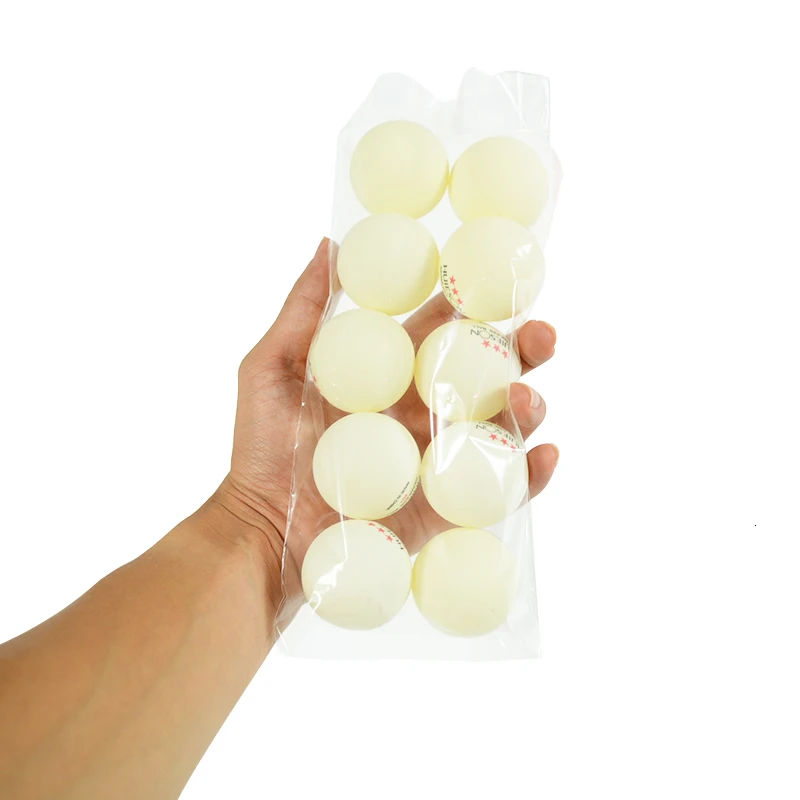 10PcsBag Super Durable Seamless Table Tennis Balls 3 Star 40+mm 2.8g Seamless ABS Plastic Ping Balls for Adults Club Training (4)