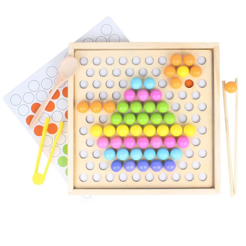 Children's educational toys Sorting Toys for Toddlers Matching Game Color Sorting Preschool Learning Toys juguetes #4O21 (5)