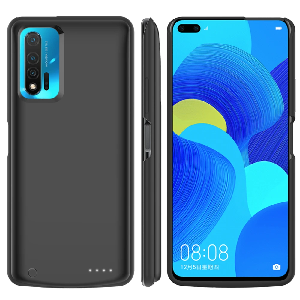 6500 мА/ч чехол для зарядного устройства для huawei Nova 6 Чехол для резервного аккумулятора чехол для зарядного устройства для huawei Nova 6 Чехол для зарядки s