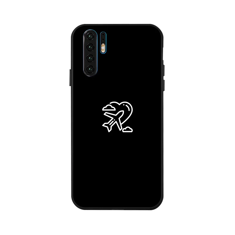 Ojeleye чехол для huawei Y7 чехол модная черная Обложка для телефона из силикона и ТПУ для huawei P30 P20 Lite Y5 Y6 Y7 Y9 чехлы на сиденья - Цвет: X087