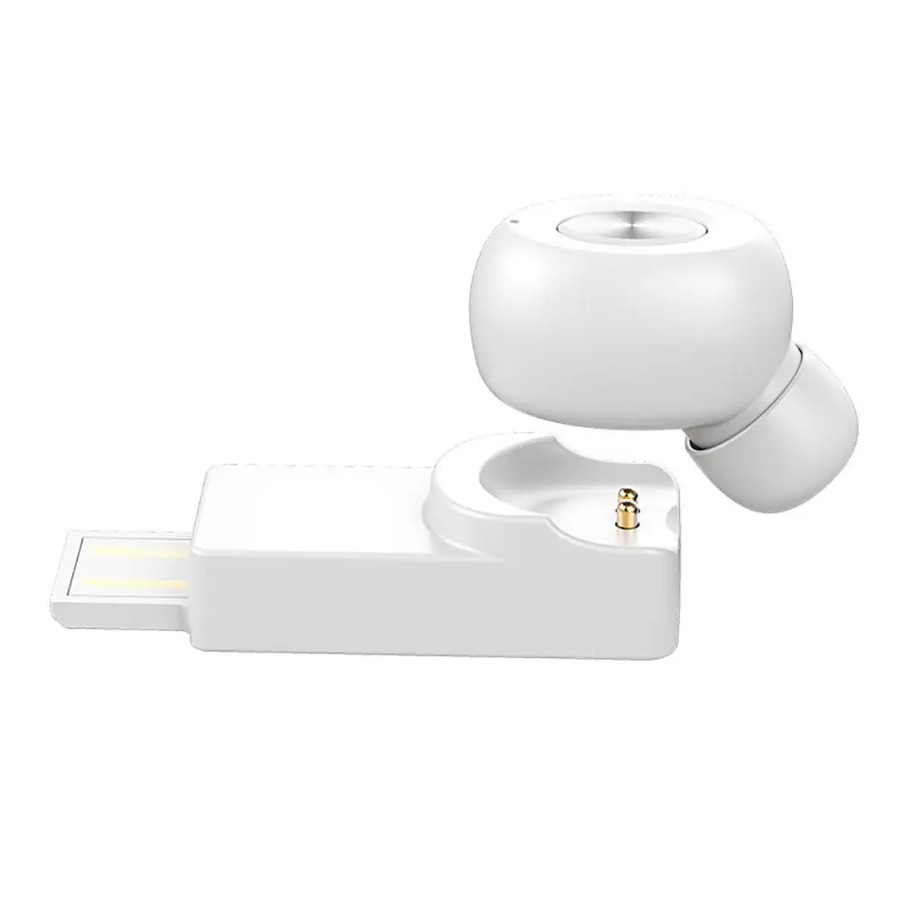 Мини одно ухо невидимые наушники-капли Bluetooth 5,0 usb-гарнитура Магнитная Зарядка беспроводной автомобиль бизнес-usb Bluetooth наушники