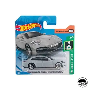 

Hot Wheels Porsche Panamera Turbo S E-Hybrid Sport Turismo HW Green Speed 202/250 2019 short card