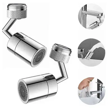 

Kitchen splash proof filter faucet household rotary filter aerator bathroom universal extended filter nozzle faucet spouts