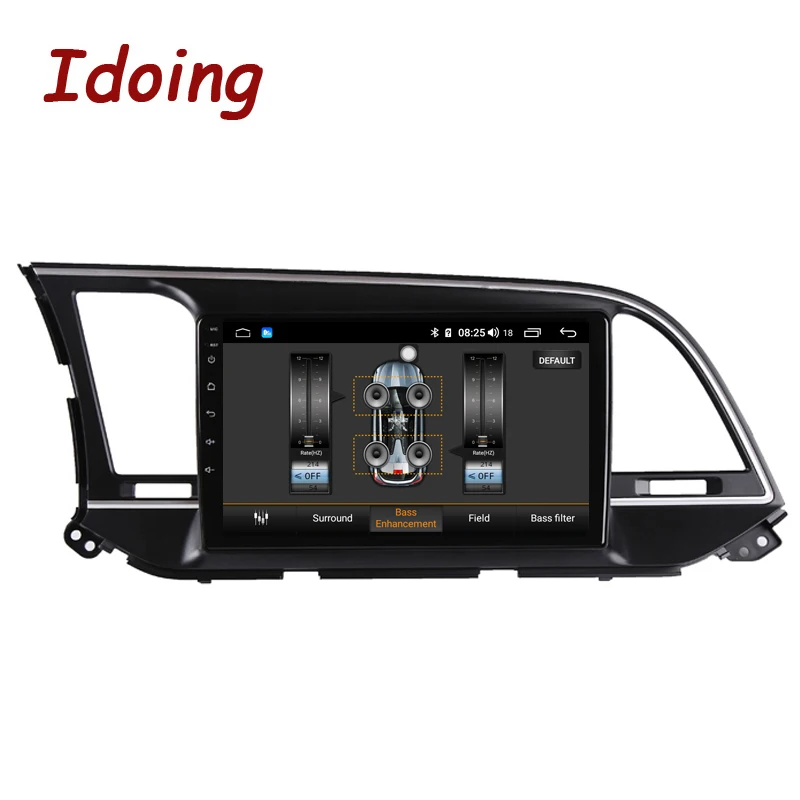 Clearance Idoing 9" Car Android 8.1 Radio Multimedia Player For Hyundai Elantra 6 2015-2018 GPS Navigation 4G+64G Octa Core NO 2 DIN DVD 3