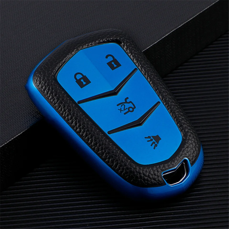 Cover per chiave/telecomando per Cadillac ESV Escalade CTS XTS SRX ATS 2015 2016 2017 2018 CT5 XT5 XT6 accessori Auto - H00db904152c449028df940e9a5fccf84u