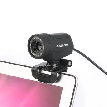 

A7220C HD Webcam CMOS Sensor Web Computer Camera Built-in Microphone USB Plug and Play for Desktop PC Laptop for Video Calling