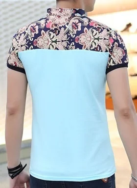 ZOGAA, Camisa masculina, Мужская рубашка поло, s, хлопок, короткий рукав, поло, мужские, цвет, одинаковый, с рисунком, со стоячим воротником, топы, мужские блузы, топы