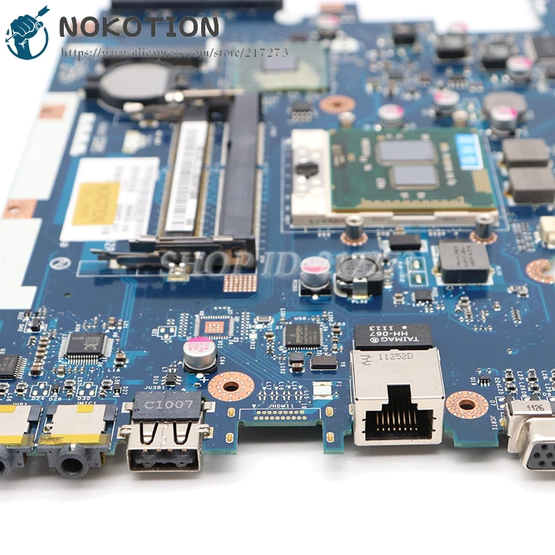 Материнская плата NOKOTION для ноутбука Acer aspire 5742 5733 5742Z 5733Z MBRJY02002 определенное