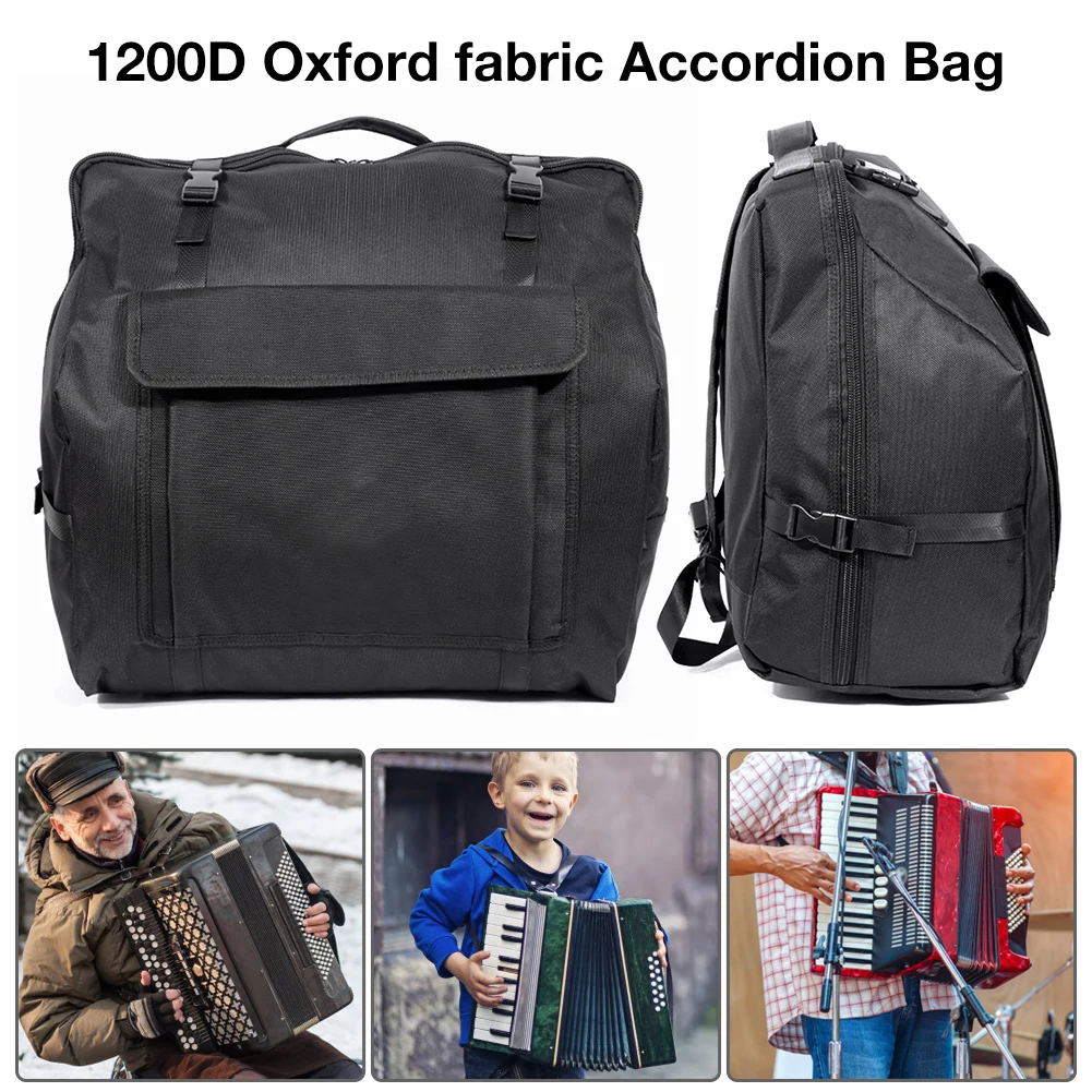 Accordion Gig Bag Piano Accordion Case Keyboard Instrument Accessories Gig Bags For 48/60/72/80/96/120 Bass Piano bag