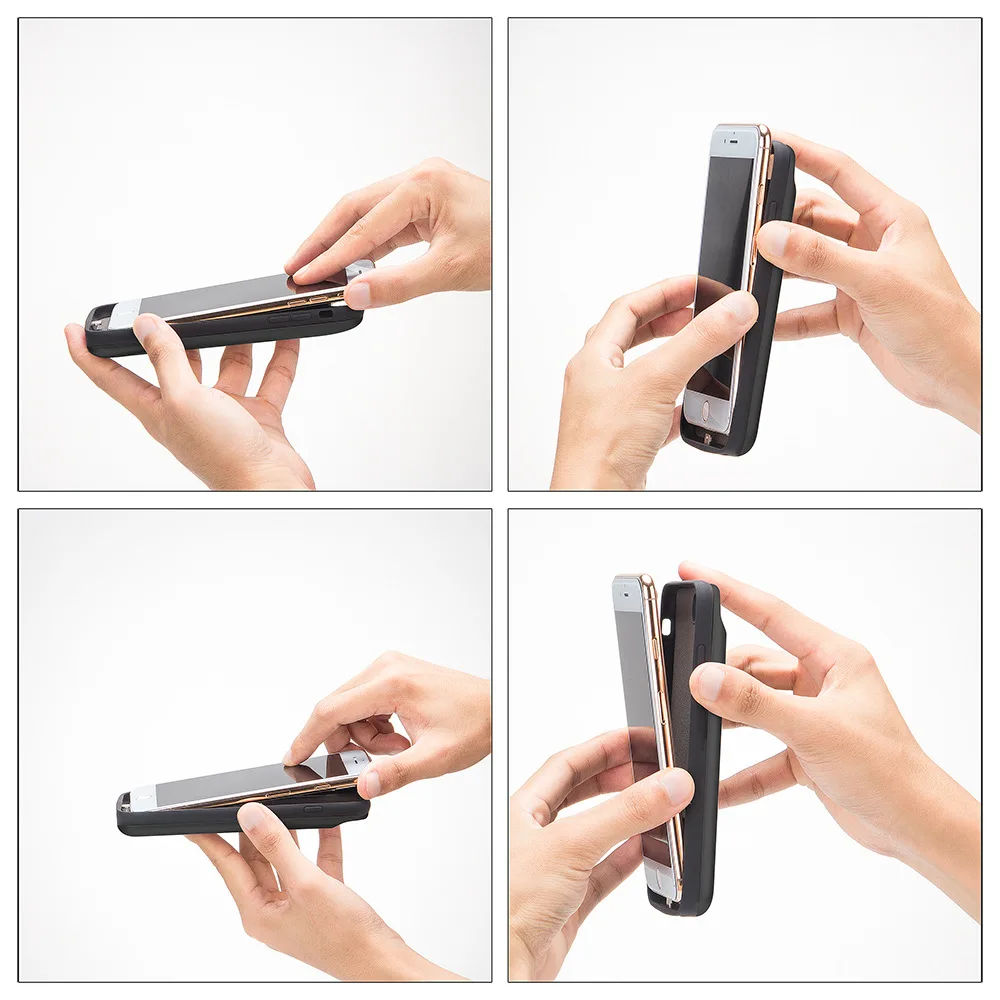 Power Bank 10000Mah Battery Case for iPhone 15 14 13 12 11 and earlier models