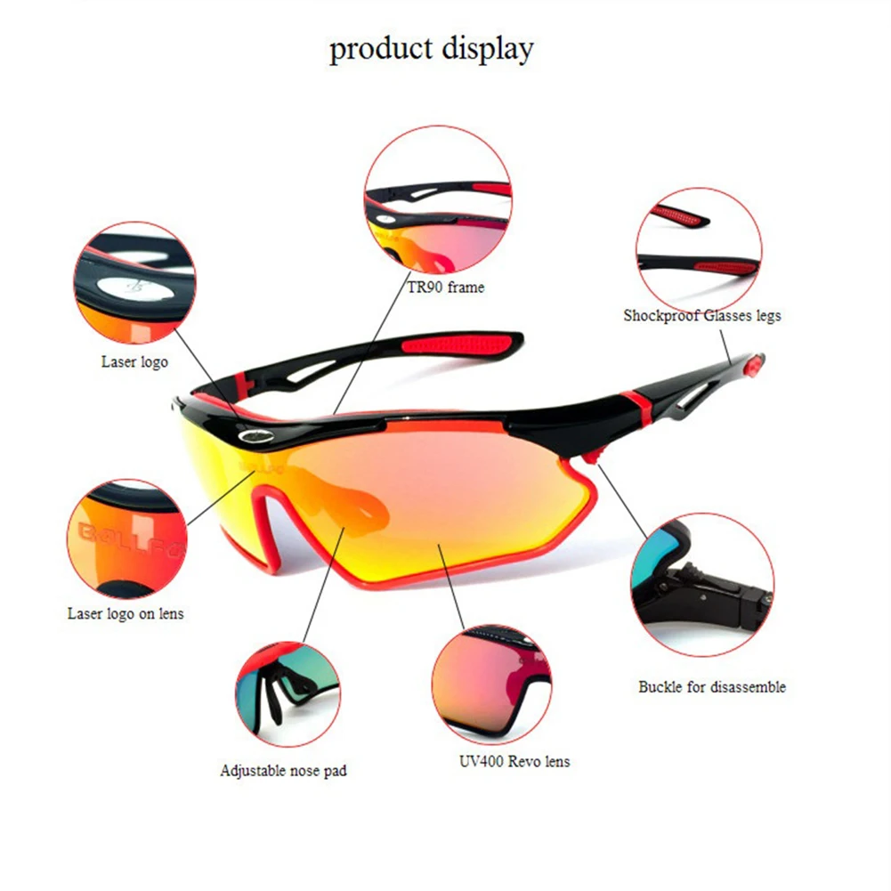 Поляризованные солнцезащитные очки для велоспорта, спортивные очки для гольфа, велосипедные солнцезащитные очки, очки для мужчин и женщин