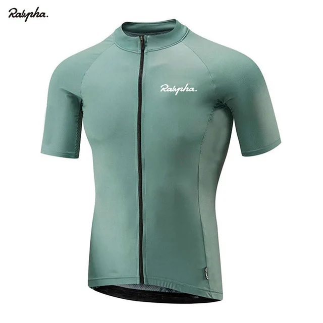 Short sleeve1 Raphaing, мужской костюм с коротким рукавом, Ciclismo,, летний, быстросохнущий, дышащий, для велоспорта, Джерси, наборы, 19D, гелевая Подушка, велосипедная форма - Цвет: Short sleeve1