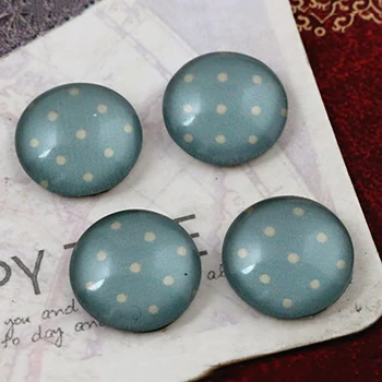 

New Fashion 20pcs 12mm Handmade Photo Glass Cabochons E3-37