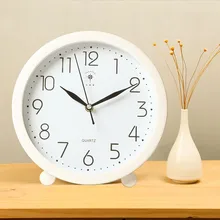 10 pulgadas de sala de estar péndulo Reloj de pared creativo de oficina reloj de escritorio moderno minimalista gran reloj de mesa silenciosa decoración del hogar