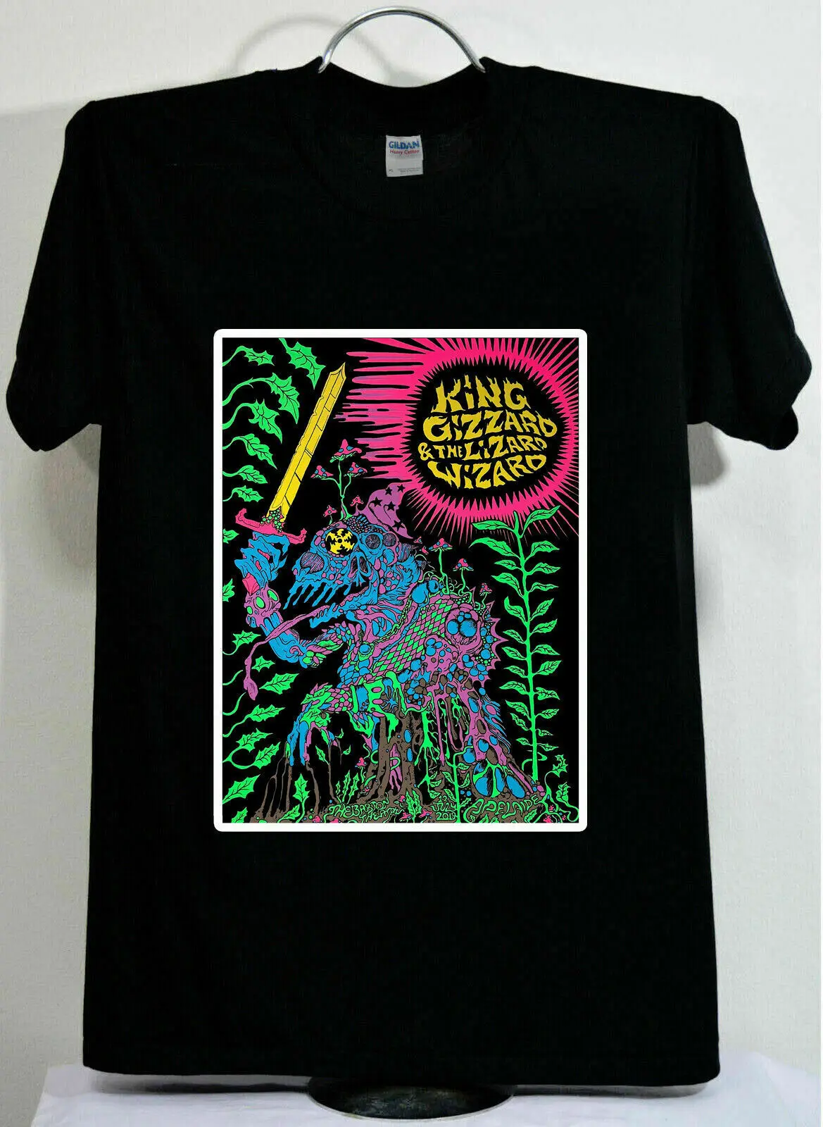 

KING GIZZARD and THE LIZARD WIZARD Tour July 12, 2019 ADELAIDE T-Shirt Fashion T shirt Hipster Cool Tops