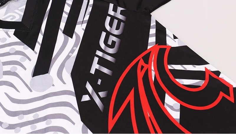X-Tiger брендовые дышащие нижние трикотажные изделия мужские летние MTB велосипедные мотокросса Спортивная одежда для велоспорта Джерси с коротким рукавом горные одежды