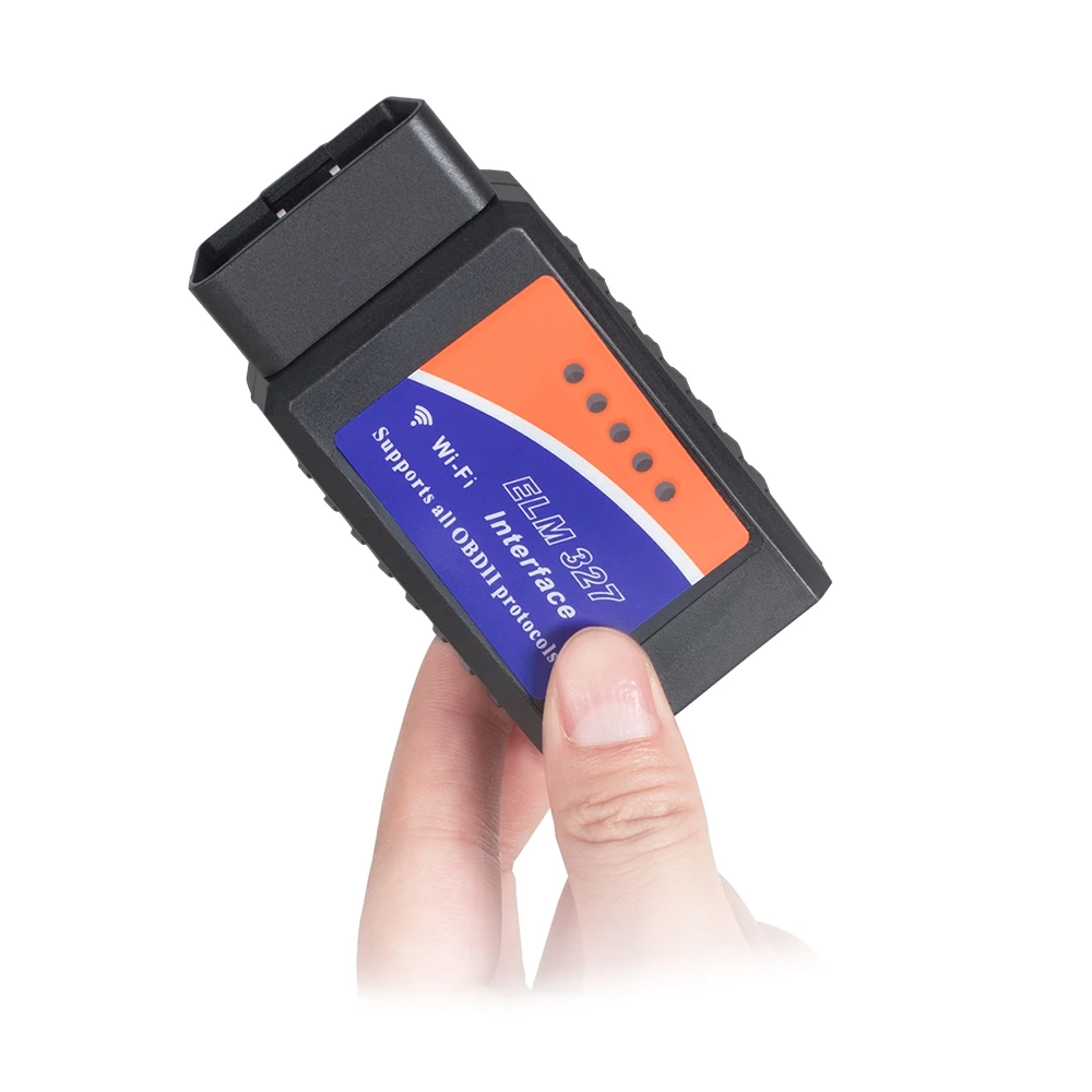 ELM327 V1.5 Wifi OBD II автоматический сканер elm 327 WIFI v1.5 OBDII OBD2 считыватель кодов для Android PC