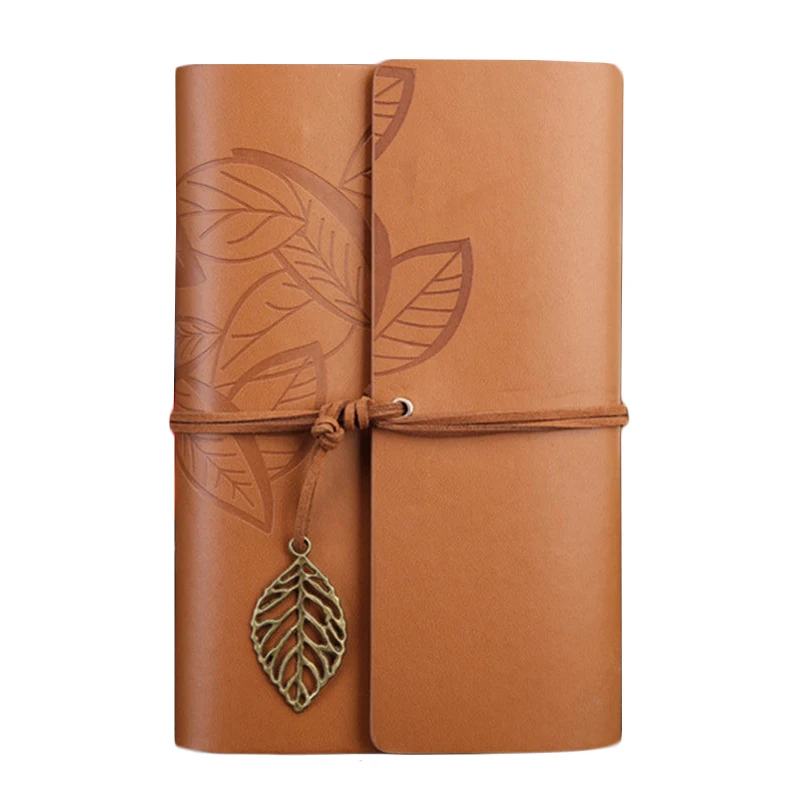Luxurious PU Leather Spiral Notebook Journal - Refillable Diary & Planner Stationery Gift