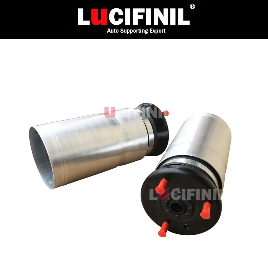 LuCIFINIL 2 шт. подвеска воздушная езда Передний Воздушный шок Регулируемая воздушная пружина подходит Land Rover L319 Дискавери 3 LR4 LR3 REB500060
