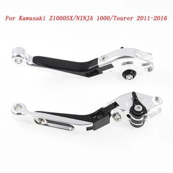 

Motorcycle aluminum Accessories Folding Extendable Brake Clutch Levers For Kawasaki Z1000SX / NINJA 1000/Tourer 2011-2016