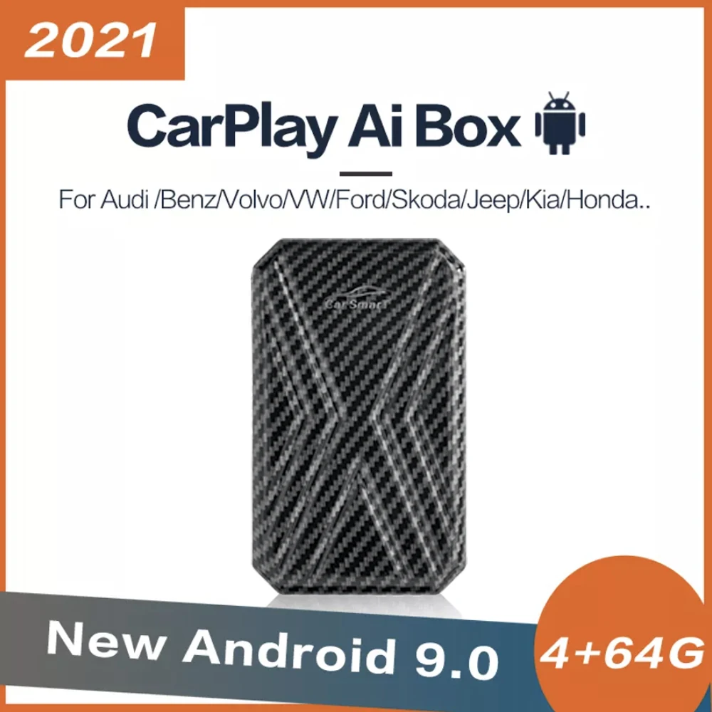 Автомагнитола Carplay Ai Box мультимедийный плеер на Android новая версия для Volkswagen Ford benz