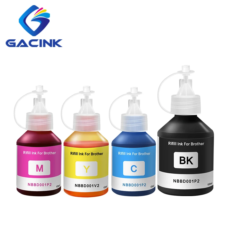 Kit de tinta para impresora de inyección de tinta Brother, de tinta para tanque de tinta de impresora DCP T300 T500W 4 por juego, MFC T800W|Kits de recarga