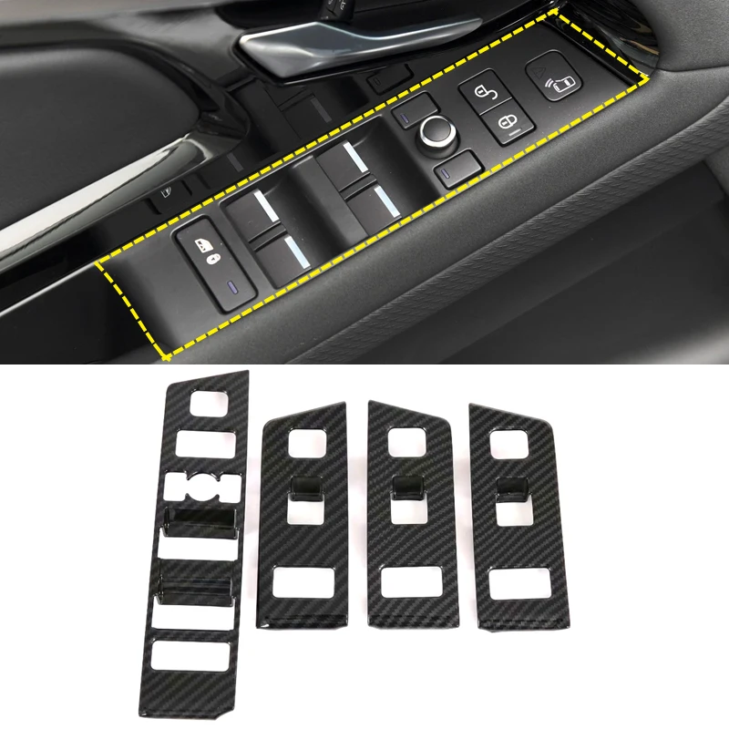 Левый руль! 4 шт. крышка для стеклоподъемника Range Rover Evoque (L551) 2020 из АБС