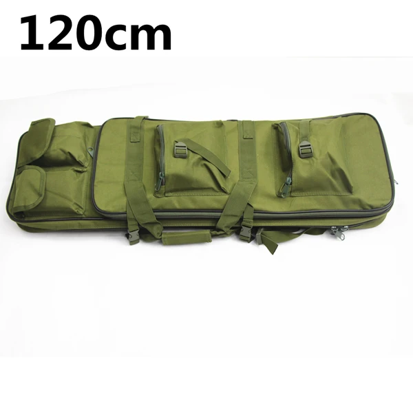 green 120cm Военная стрельба пистолет чехол Винтовка Сумка bolsa тактическая винтовка для охоты чехол 85 см 95 см 120 см страйкбол охота сумка - Цвет: green 120cm