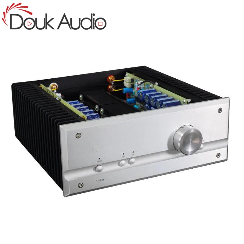 Douk Audio Hi-end Class A Power MOSFET Amplifier Stereo HiFi Handmade 35W*2 Multi-Audio PASS High Power Amplifier