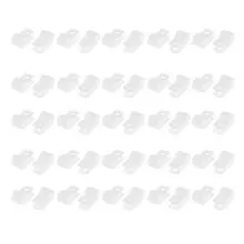 50 шт. 9 мм пластик R форма провода кабель шланг монтажный зажим