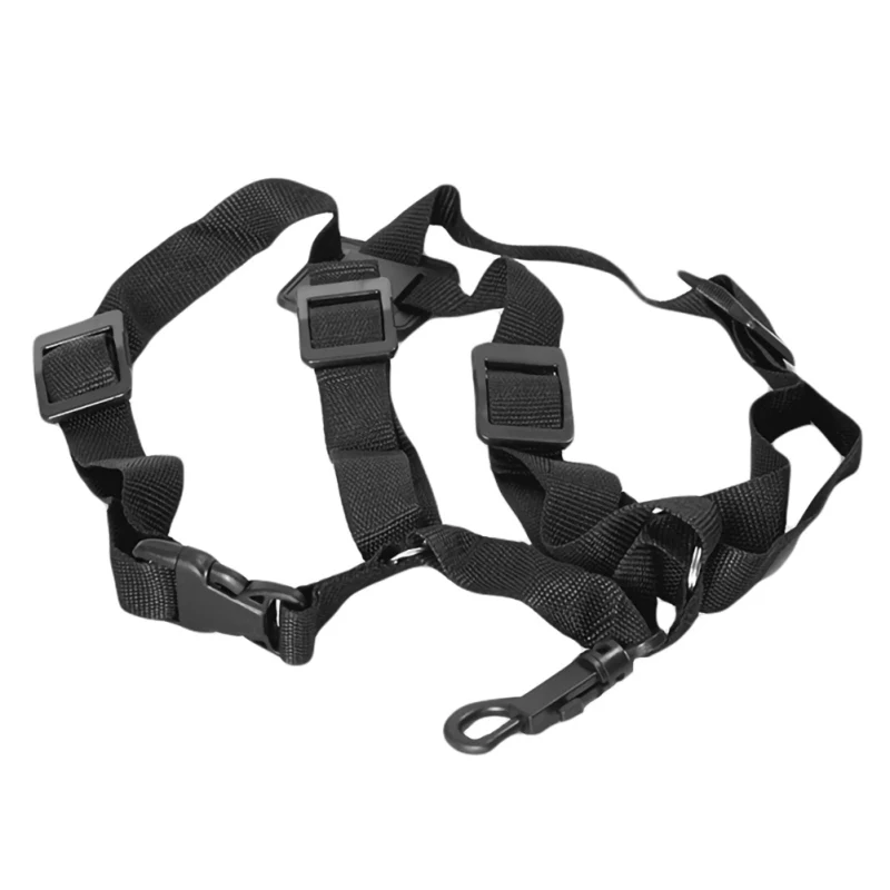 

Saxophone Harness Strap Black Adjustable Shoulder Strap Belt For Alto / Tenor / Soprano Saxophone Parts Accessories