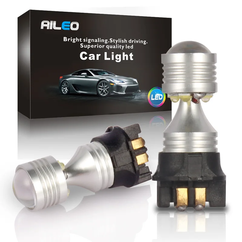 Желтый CAN-bus PWY24W светодиодный ные лампы PW24W для Audi A3 A4 A5 Q7 BMW i3 MINI Cooper F55 F56 Mercedes GLK GLC