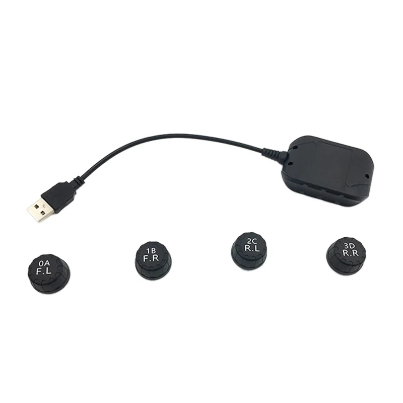 Автомобильный TPMS для Android USB система мониторинга давления в шинах навигационный дисплей беспроводной автомобильный сигнализатор давления в шинах