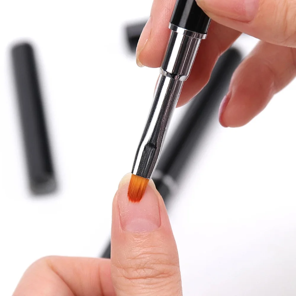 Polygel Brush and Picker Dual Ended Nail Brush Slice Tool for Acrylic UV Nails Extension 2