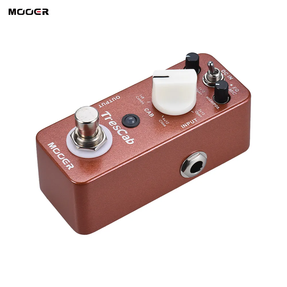MOOER TresCab шкаф имитация симулятор гитары педаль эффектов металлический корпус для