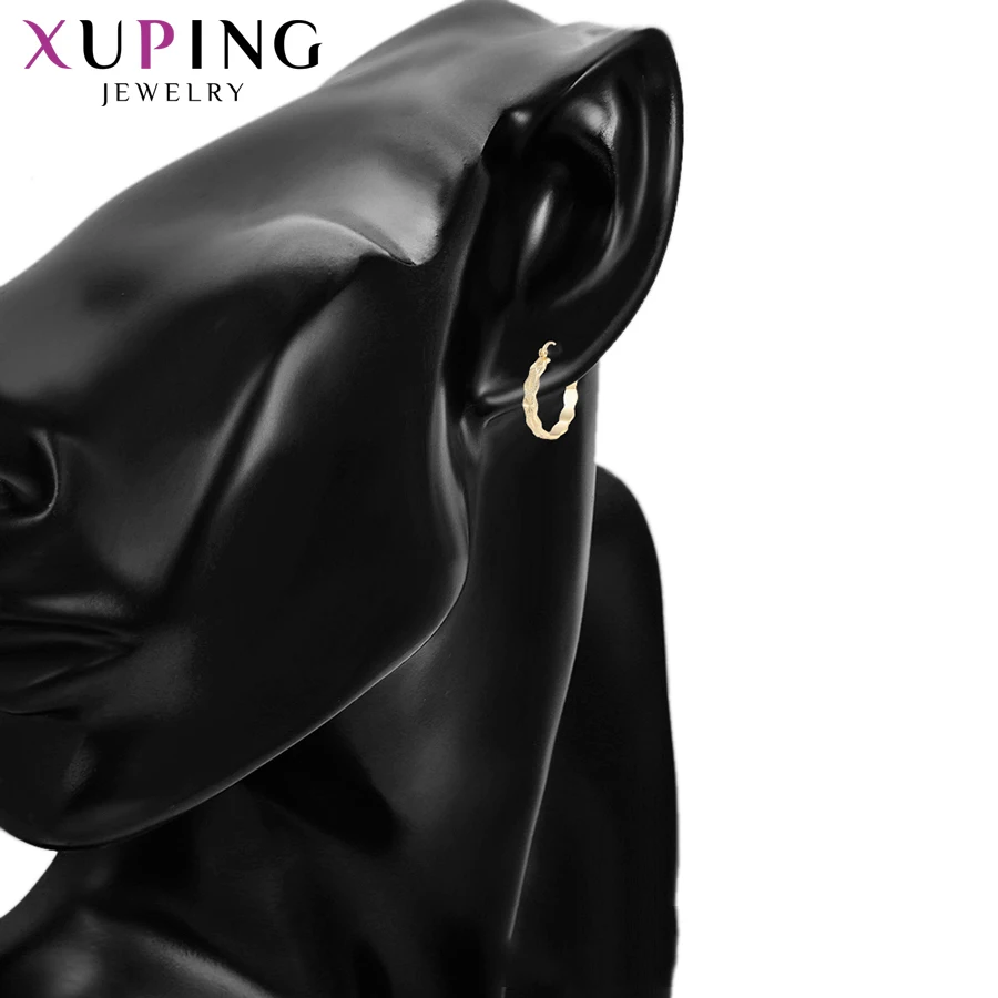 Xuping темперамент элегантные серьги светло-желтое золото цвет покрытием для женщин семья ewelry подарки S203.4-98927