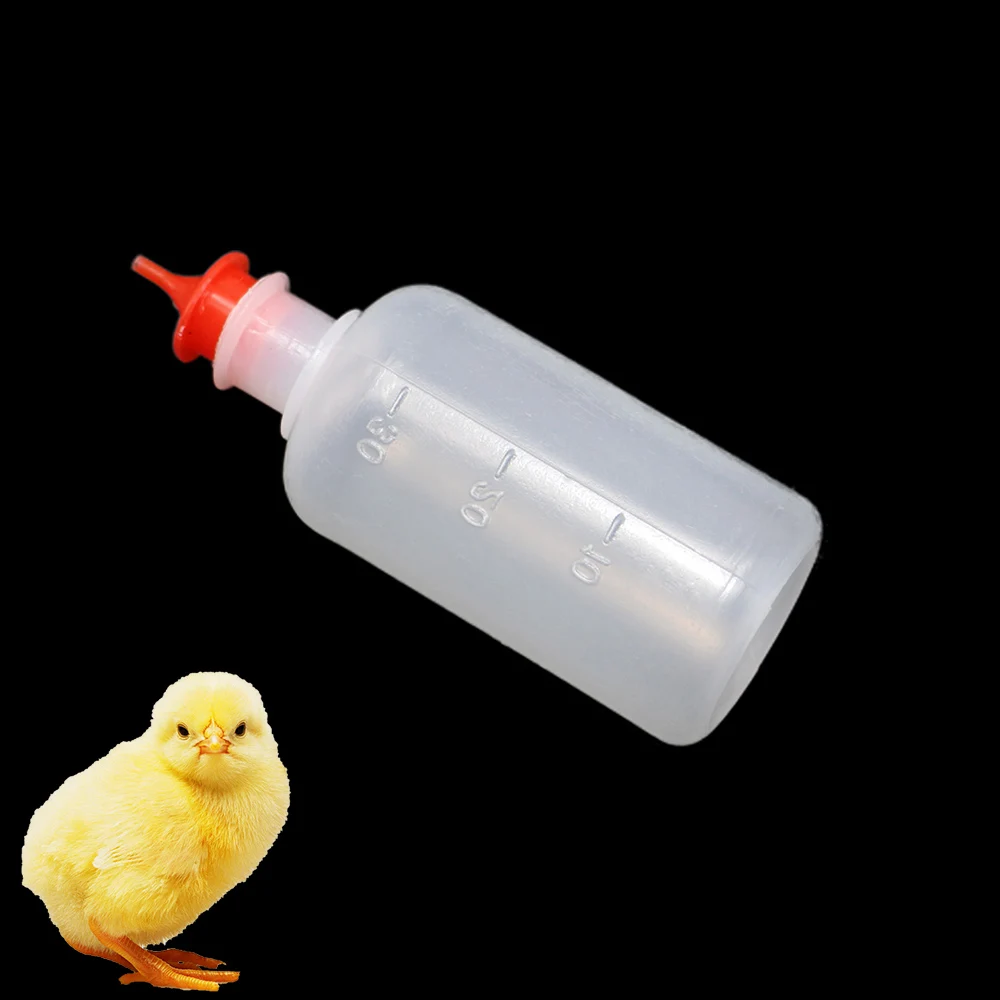 

Chicken Vaccine Dilution Bottle for Pigeon Drops Eyes Bird Nostril Drops Poultry Vaccine Vaccination Bottle Breeding Supplies