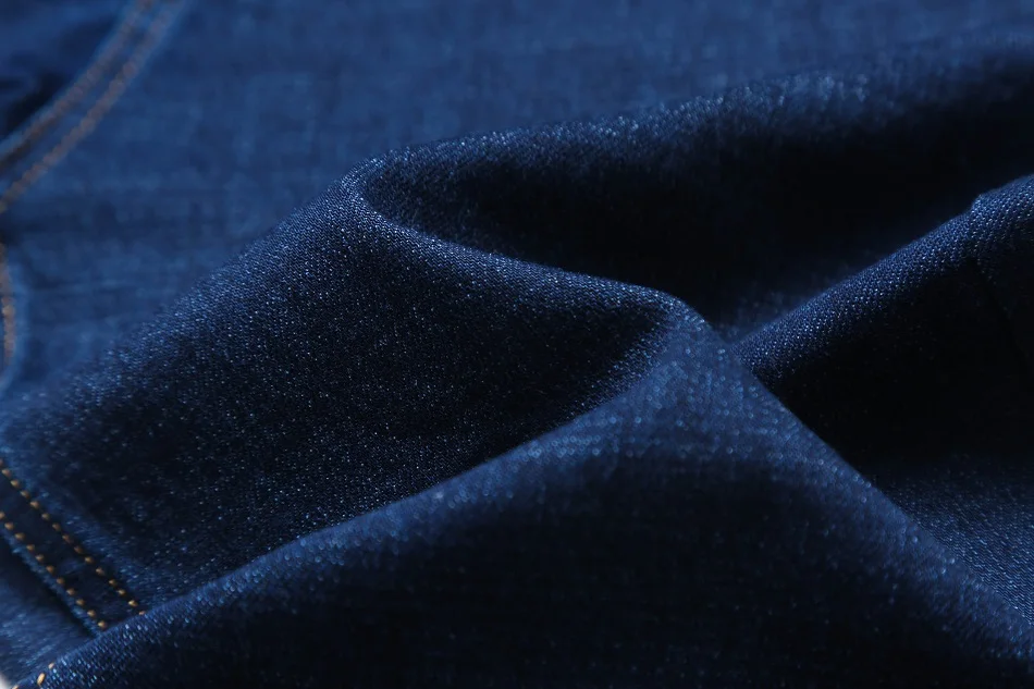 Брендовые прямые мужские джинсы 2019 синие Черные классические модные деловые повседневные стрейч уличная одежда дикие длинные брюки новые
